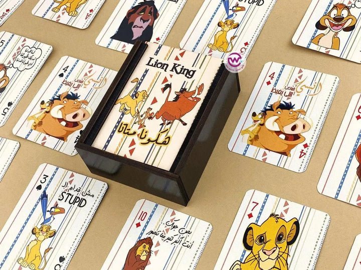 Playing Cards & UNO - Lion King - WE PRINT