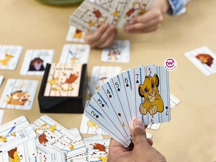 Playing Cards & UNO - Lion King - WE PRINT