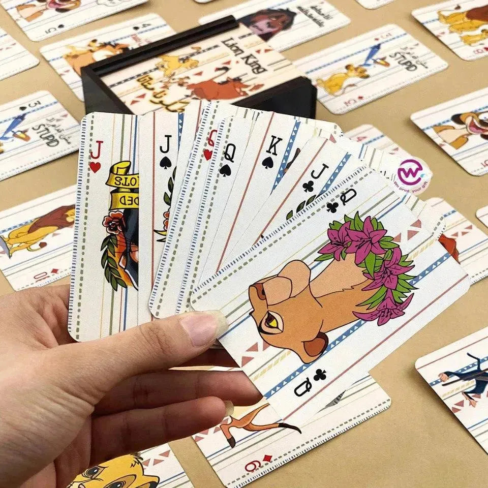 Playing Cards & UNO - Lion King - WE PRINT