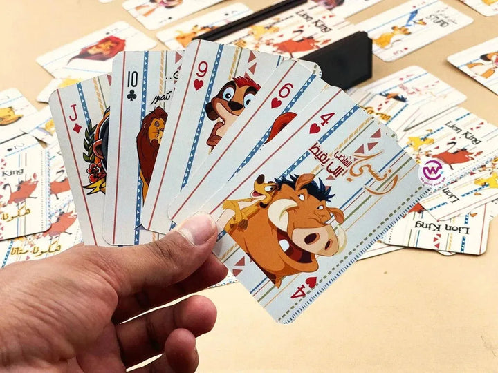 Playing Cards & UNO - Lion King - WE PRINT