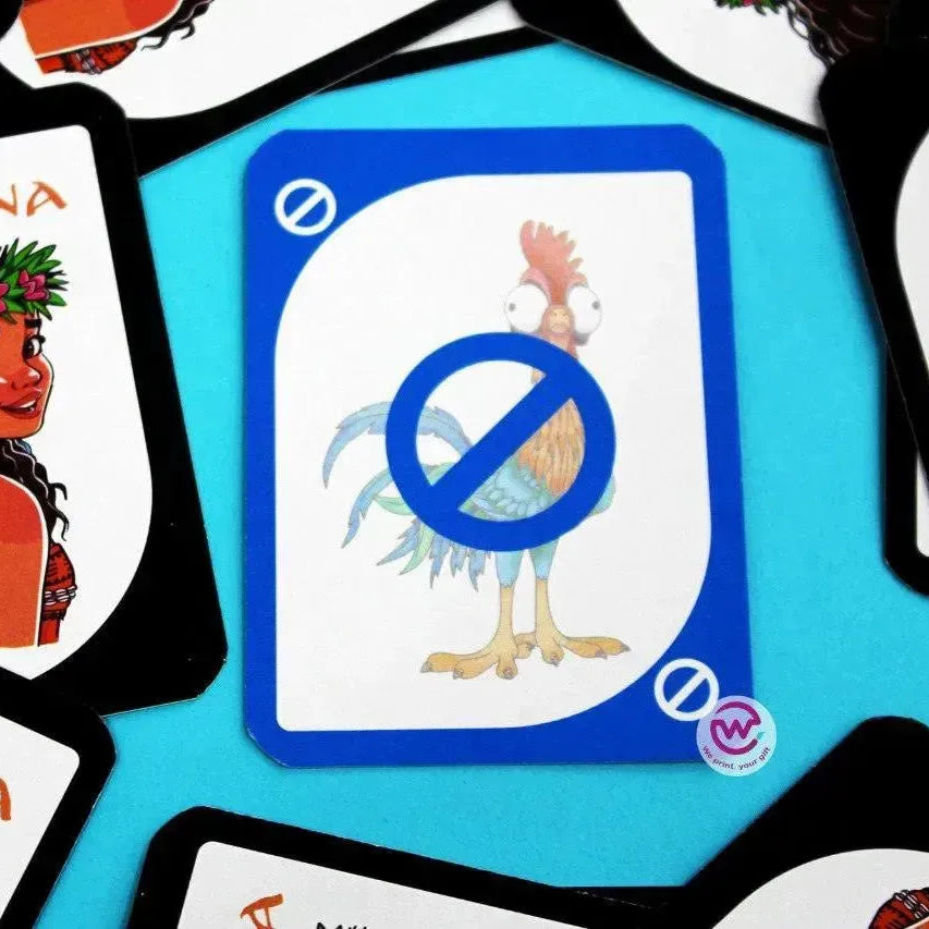 Playing Cards & UNO - Moana - WE PRINT