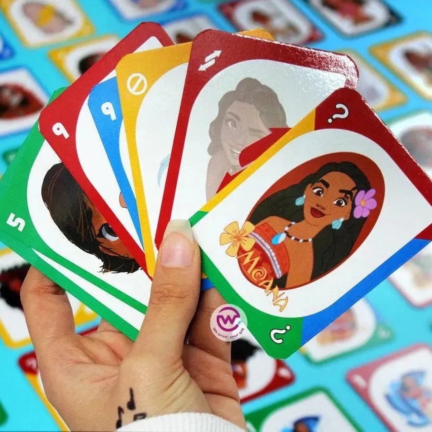 Playing Cards & UNO - Moana - WE PRINT
