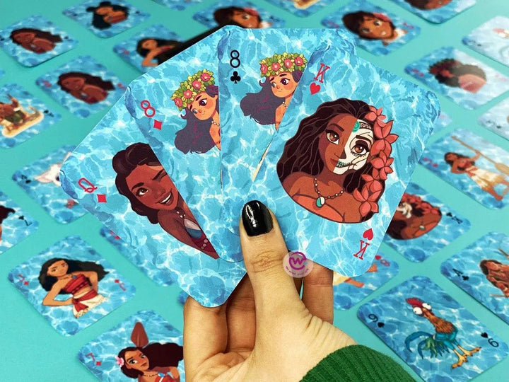 Playing Cards & UNO - Moana - WE PRINT