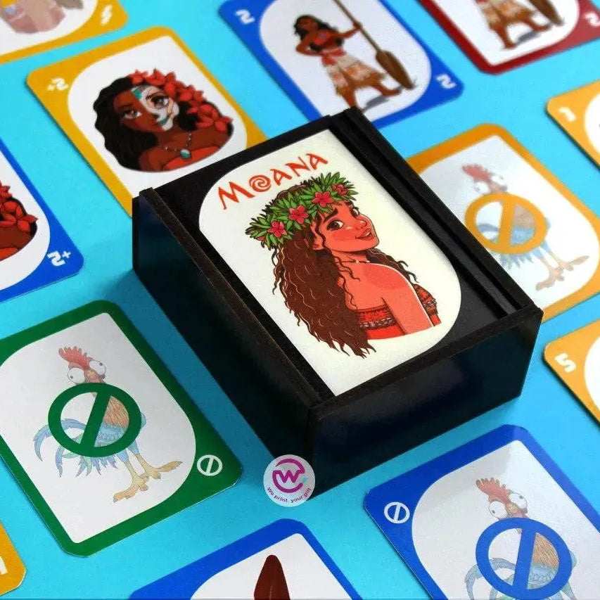 Playing Cards & UNO - Moana - WE PRINT