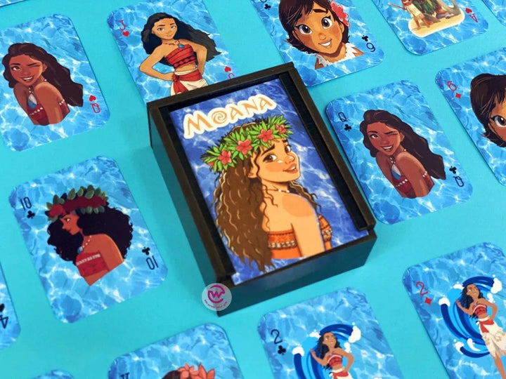 Playing Cards & UNO - Moana - WE PRINT