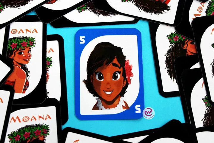 Playing Cards & UNO - Moana - WE PRINT