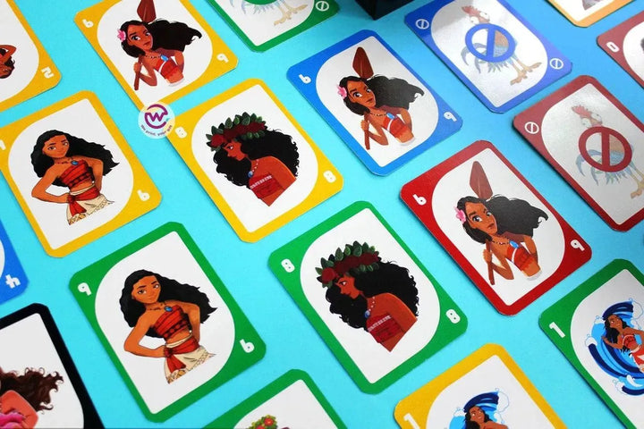 Playing Cards & UNO - Moana - WE PRINT