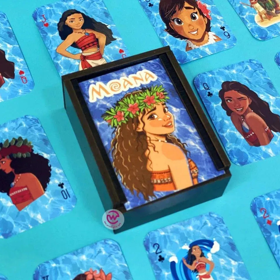 Playing Cards & UNO - Moana - WE PRINT