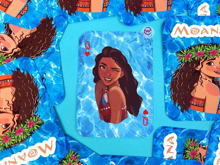 Playing Cards & UNO - Moana - WE PRINT