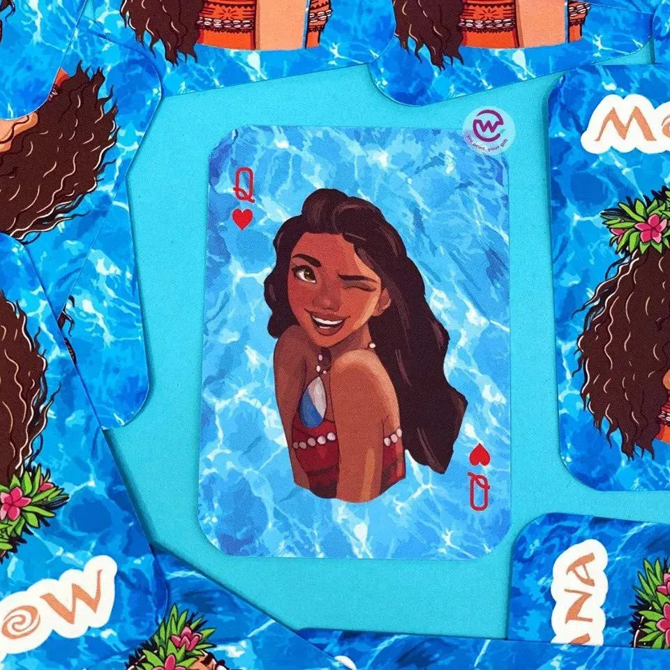Playing Cards & UNO - Moana - WE PRINT