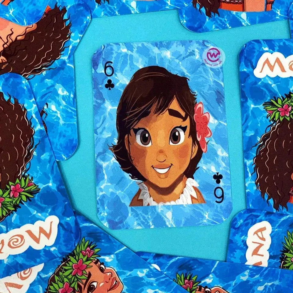 Playing Cards & UNO - Moana - WE PRINT