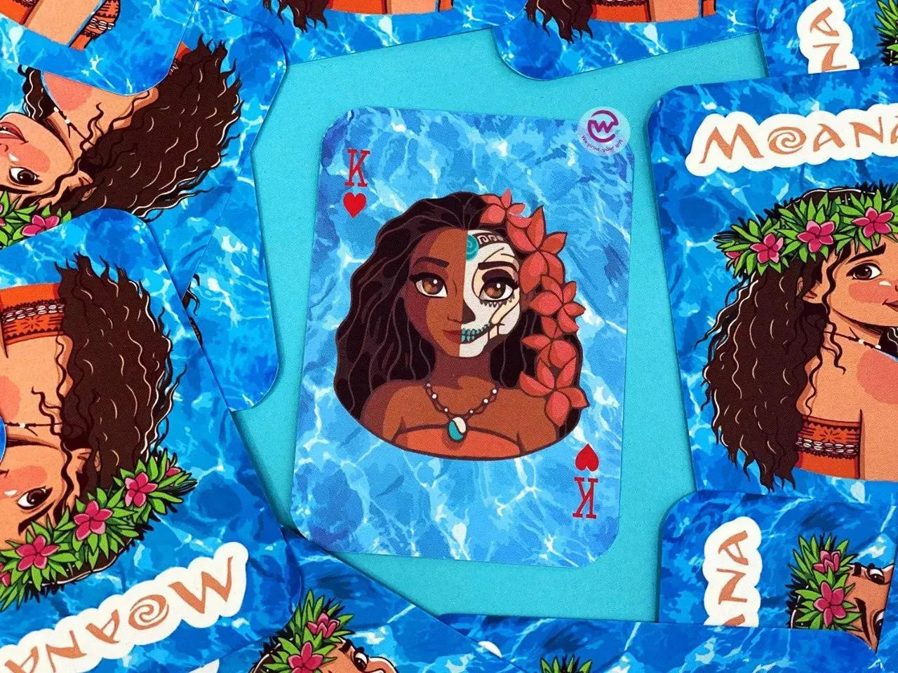 Playing Cards & UNO - Moana - WE PRINT