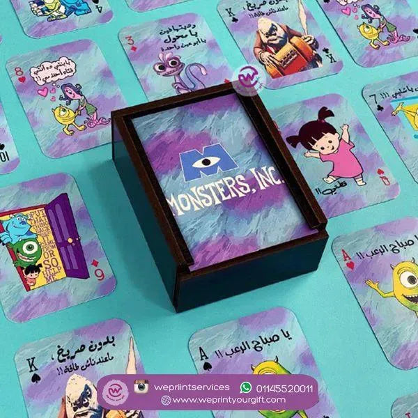 Playing Cards & UNO - Monster INC. - WE PRINT