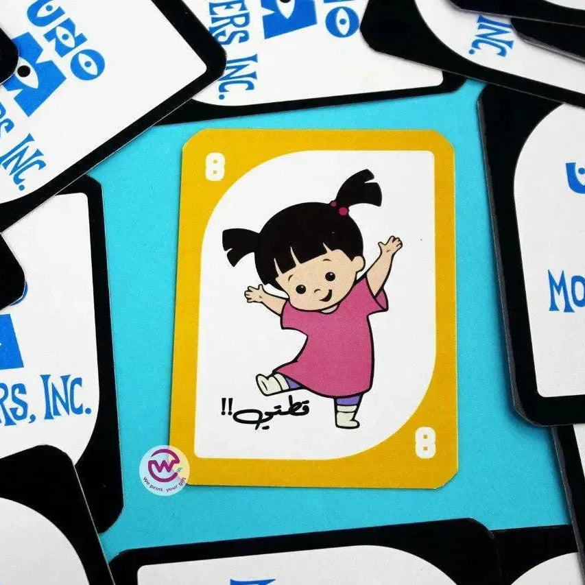 Playing Cards & UNO - Monster INC. - WE PRINT