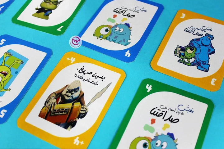 Playing Cards & UNO - Monster INC. - WE PRINT