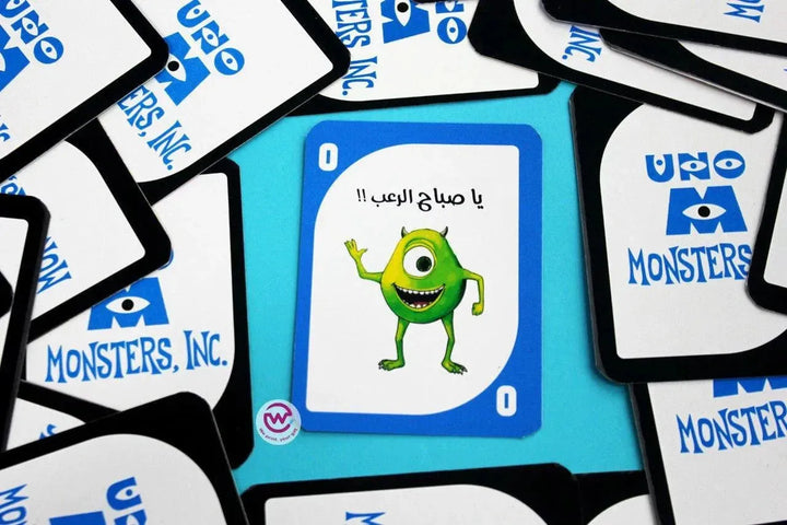 Playing Cards & UNO - Monster INC. - WE PRINT