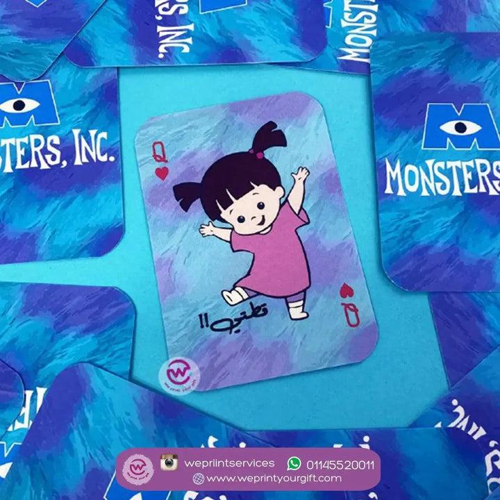 Playing Cards & UNO - Monster INC. - WE PRINT