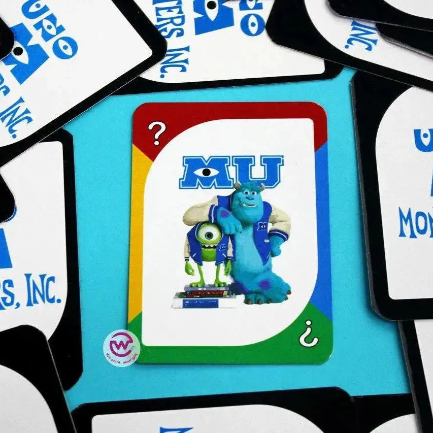 Playing Cards & UNO - Monster INC. - WE PRINT