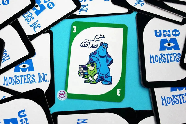 Playing Cards & UNO - Monster INC. - WE PRINT