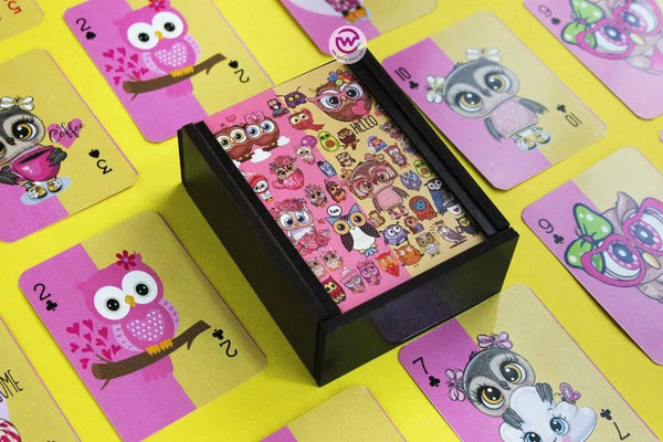 Playing Cards & UNO - Owl - WE PRINT