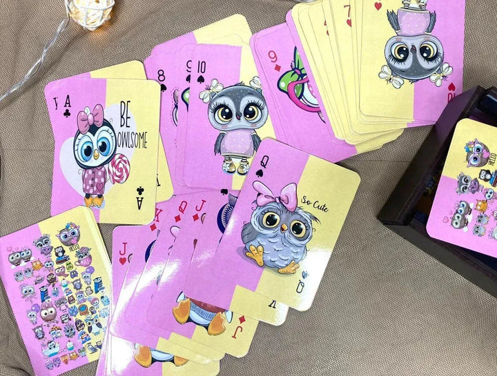 Playing Cards & UNO - Owl - WE PRINT