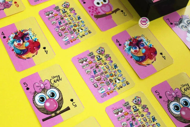 Playing Cards & UNO - Owl - WE PRINT