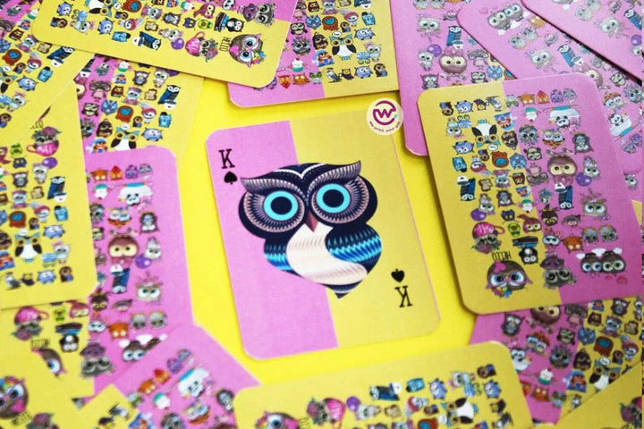 Playing Cards & UNO - Owl - WE PRINT