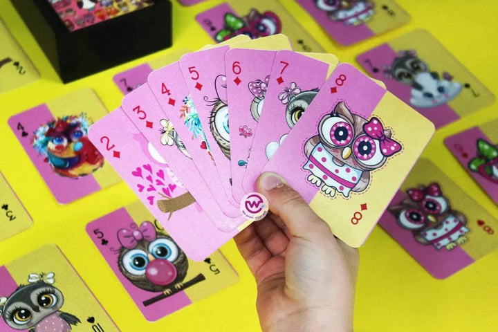 Playing Cards & UNO - Owl - WE PRINT