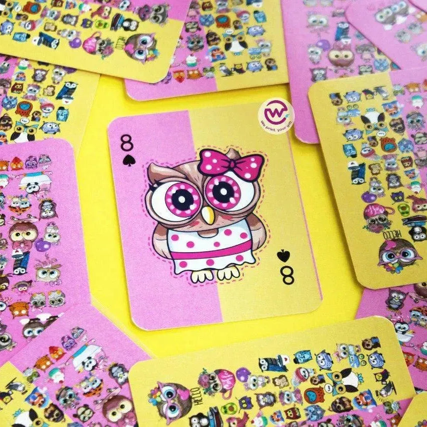 Playing Cards & UNO - Owl - WE PRINT
