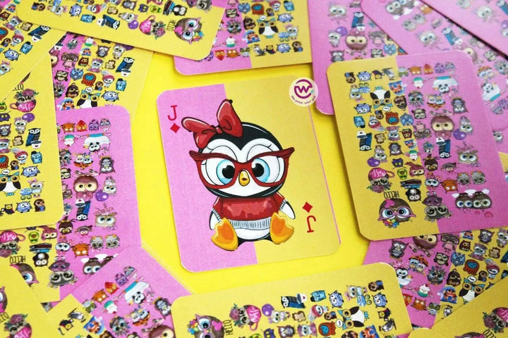 Playing Cards & UNO - Owl - WE PRINT