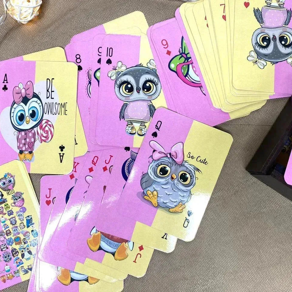 Playing Cards & UNO - Owl - WE PRINT