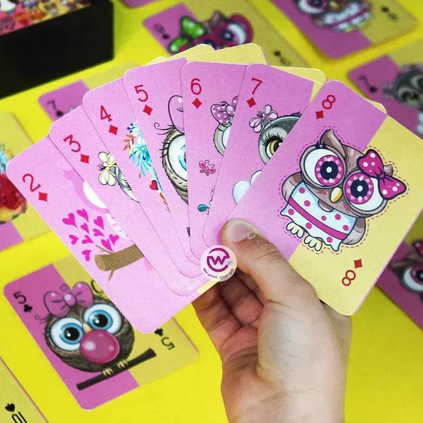 Playing Cards & UNO - Owl - WE PRINT