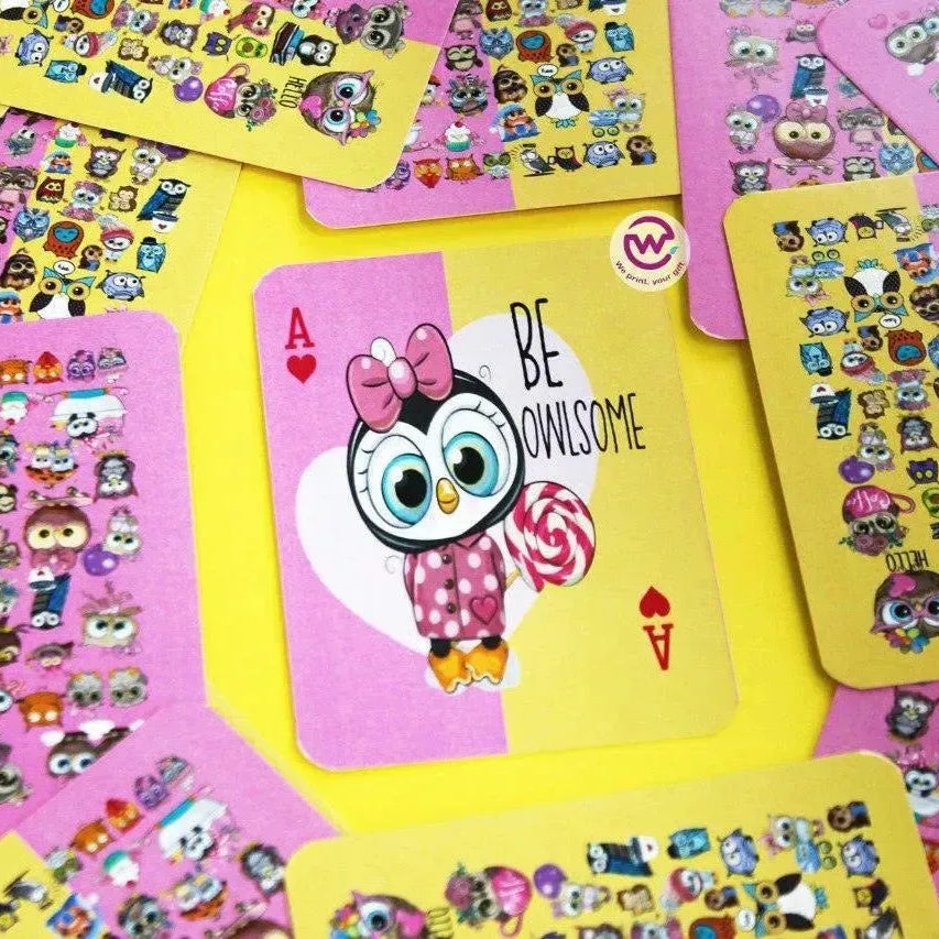 Playing Cards & UNO - Owl - WE PRINT