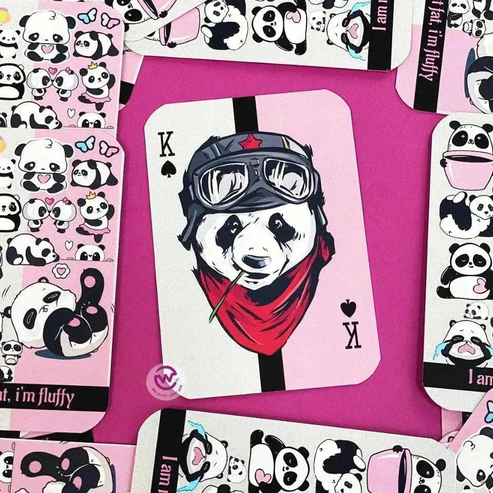 Playing Cards & UNO - Panda - WE PRINT