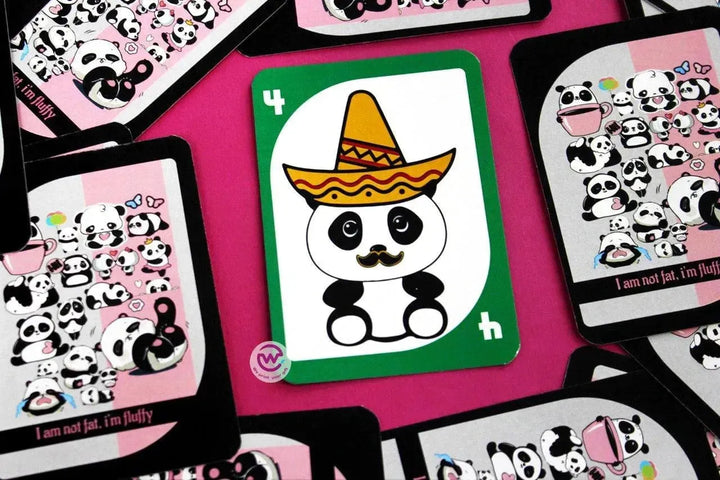 Playing Cards & UNO - Panda - WE PRINT