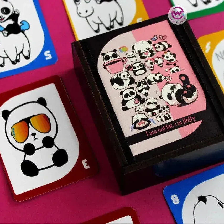 Playing Cards & UNO - Panda - WE PRINT