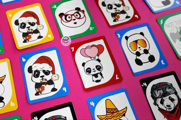 Playing Cards & UNO - Panda - WE PRINT