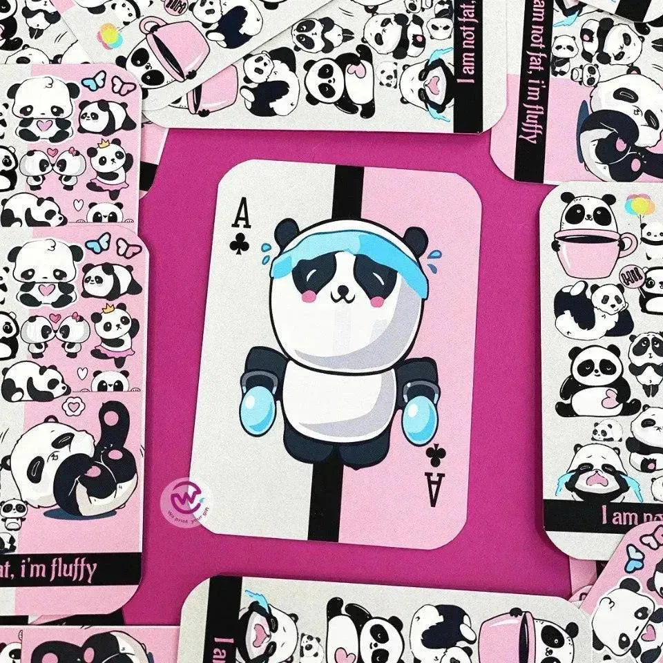Playing Cards & UNO - Panda - WE PRINT