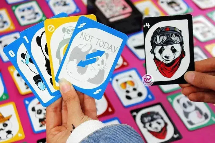 Playing Cards & UNO - Panda - WE PRINT