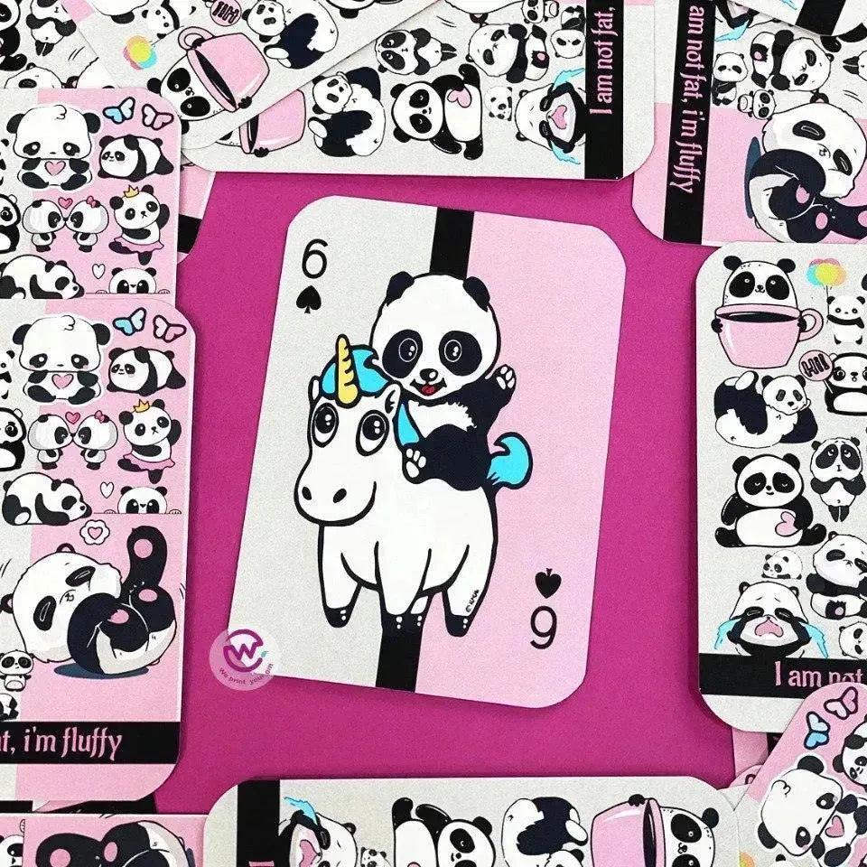 Playing Cards & UNO - Panda - WE PRINT