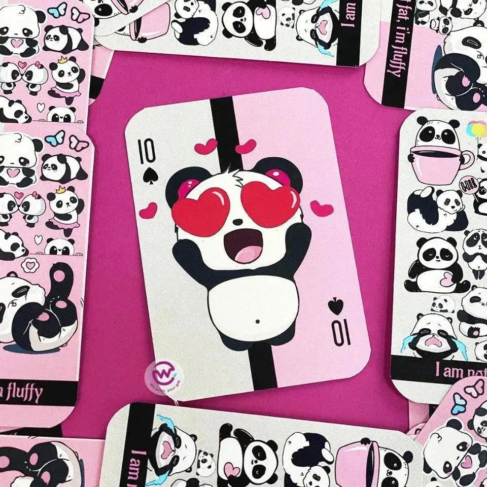 Playing Cards & UNO - Panda - WE PRINT