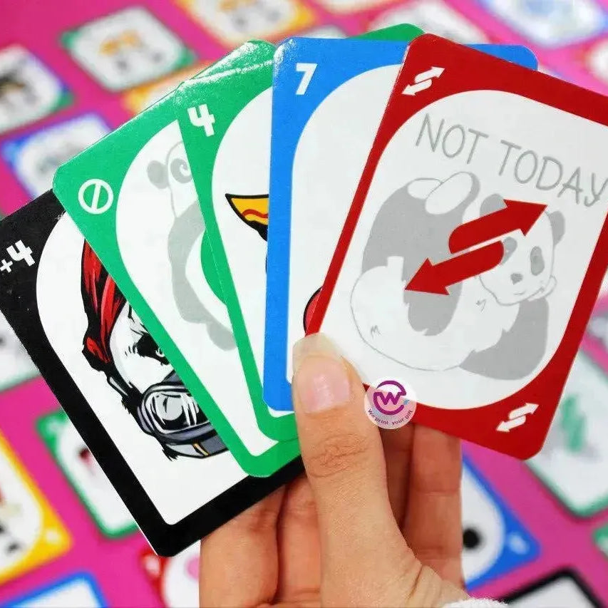 Playing Cards & UNO - Panda - WE PRINT