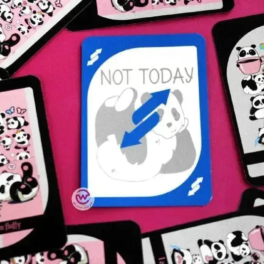 Playing Cards & UNO - Panda - WE PRINT