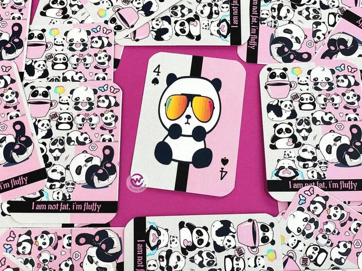 Playing Cards & UNO - Panda - WE PRINT