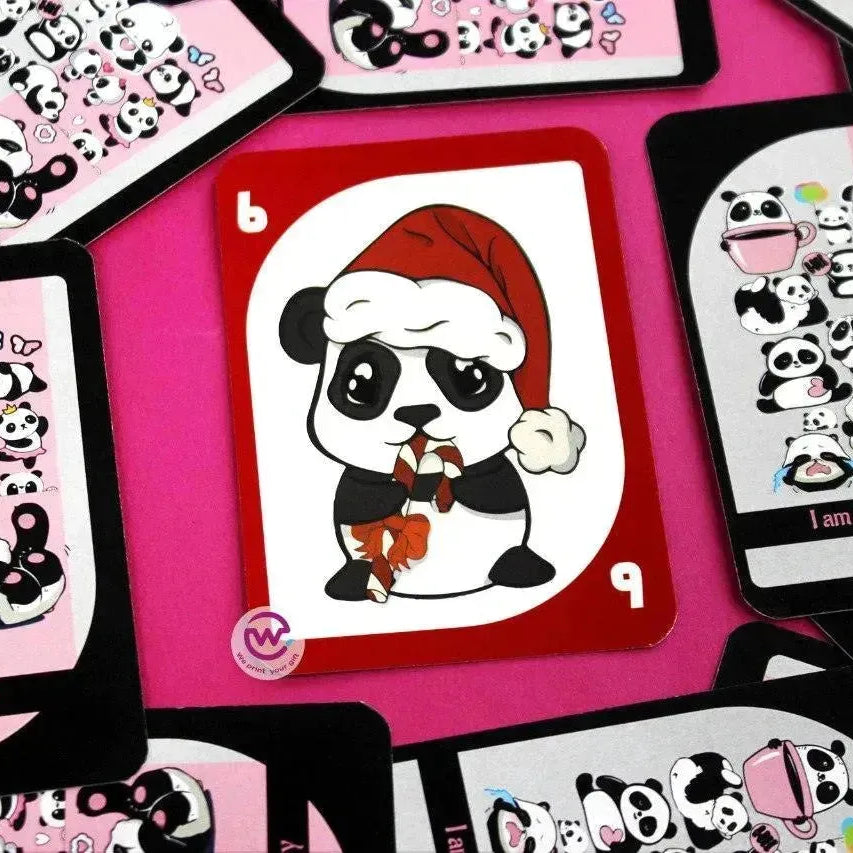 Playing Cards & UNO - Panda - WE PRINT