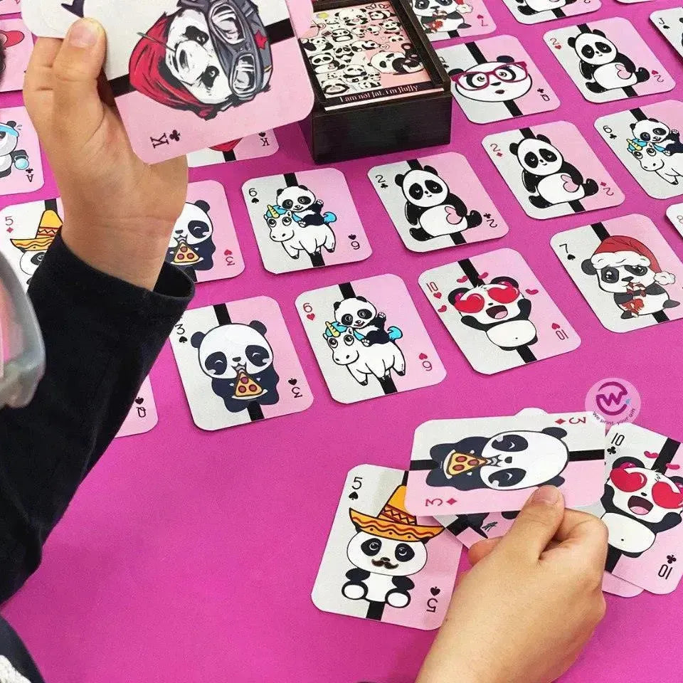 Playing Cards & UNO - Panda - WE PRINT