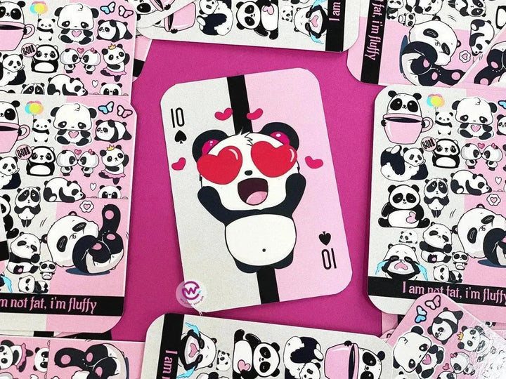 Playing Cards & UNO - Panda - WE PRINT