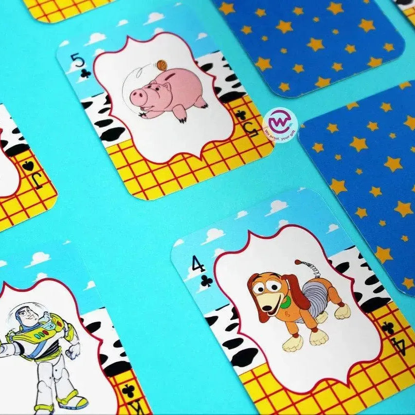 Playing Cards & UNO - Toy Story - WE PRINT