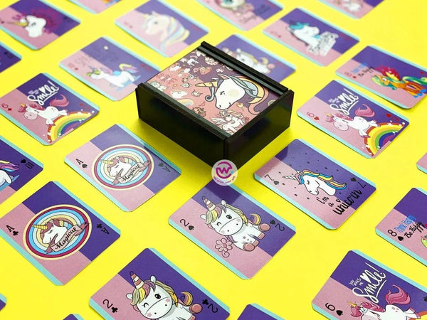 Playing Cards & UNO - Unicorn - WE PRINT