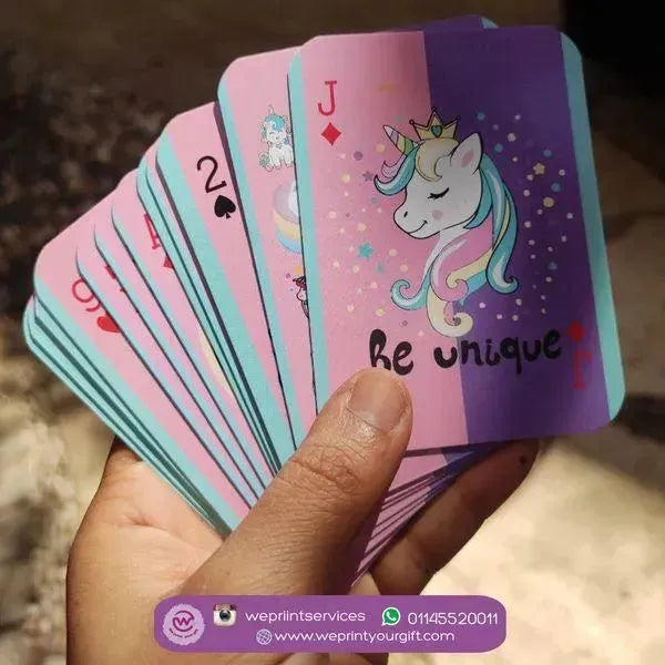 Playing Cards & UNO - Unicorn - WE PRINT